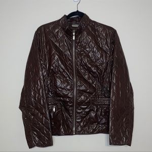 Chico’s Dark Brown Puffer Jacket